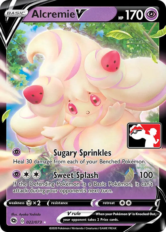Alcremie V (22/73) [Prize Pack Series One] | Exor Games Truro