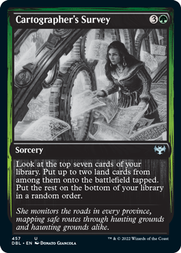 Cartographer's Survey [Innistrad: Double Feature] | Exor Games Truro