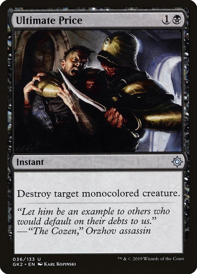 Ultimate Price [Ravnica Allegiance Guild Kit] | Exor Games Truro
