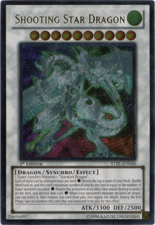 Shooting Star Dragon [STBL-EN040] Ghost Rare | Exor Games Truro