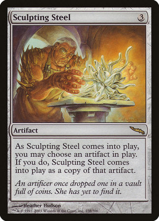 Sculpting Steel [Mirrodin] | Exor Games Truro