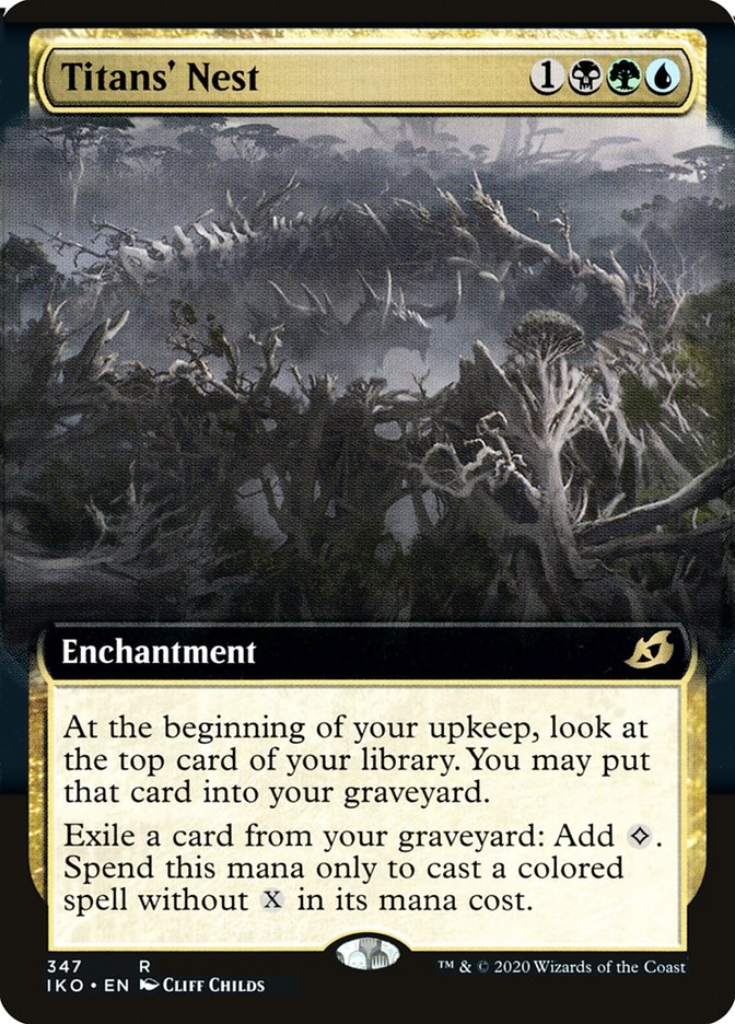 Titans' Nest (Extended Art) [Ikoria: Lair of Behemoths] | Exor Games Truro