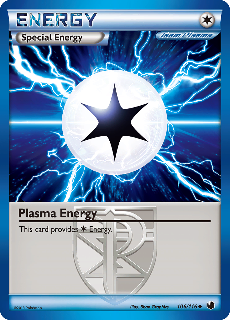 Plasma Energy (106/116) [Black & White: Plasma Freeze] | Exor Games Truro