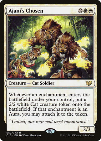 Ajani's Chosen [Commander 2015] | Exor Games Truro