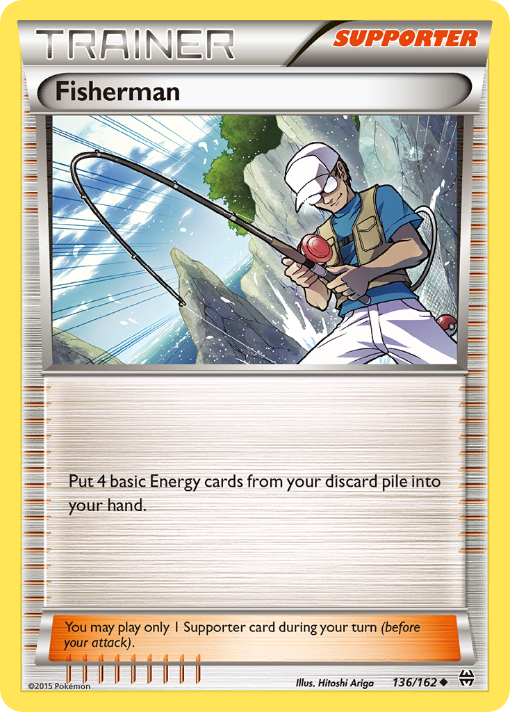 Fisherman (136/162) [XY: BREAKthrough] | Exor Games Truro