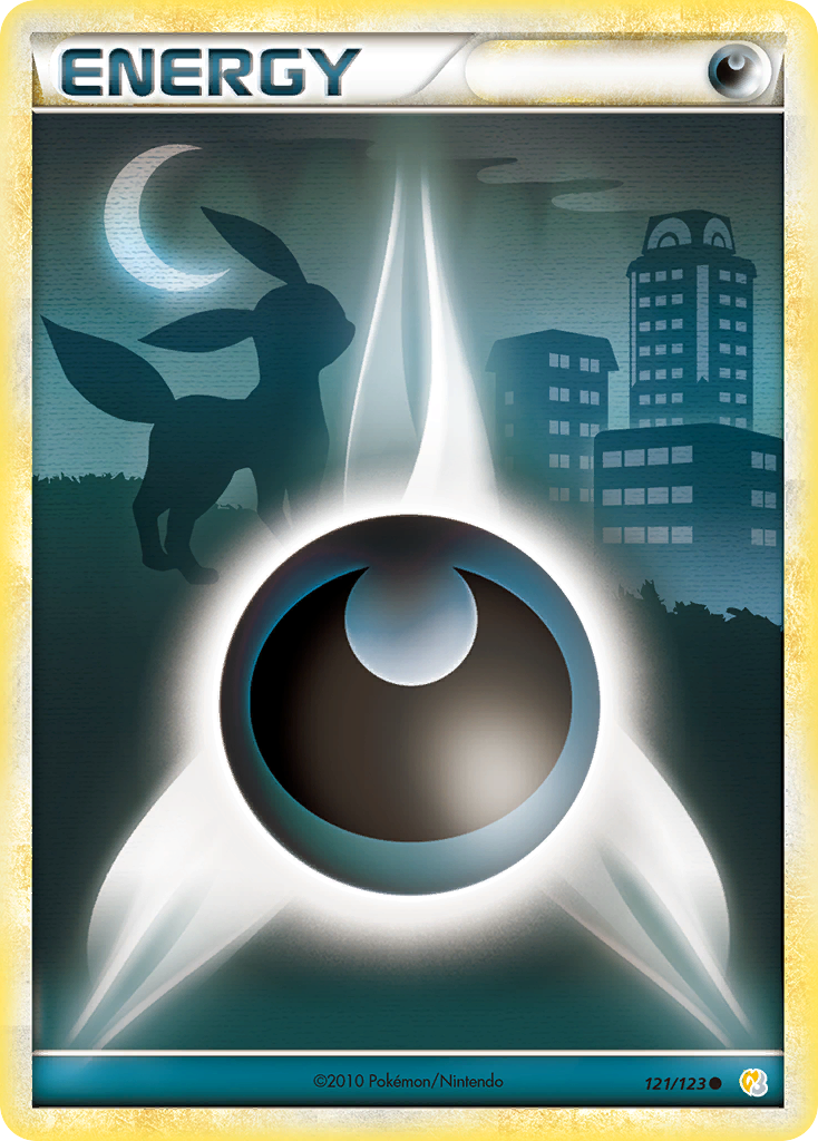 Darkness Energy (121/123) [HeartGold & SoulSilver: Base Set] | Exor Games Truro