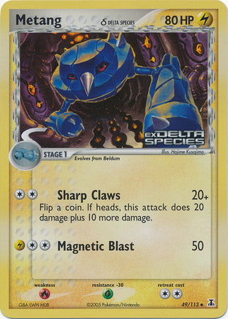 Metang (49/113) (Delta Species) (Stamped) [EX: Delta Species] | Exor Games Truro