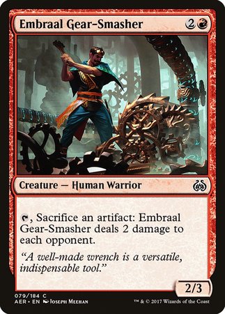 Embraal Gear-Smasher [Aether Revolt] | Exor Games Truro