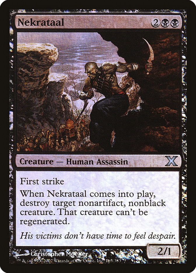 Nekrataal (Premium Foil) [Tenth Edition] | Exor Games Truro