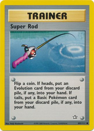 Super Rod (103/111) [Neo Genesis Unlimited] | Exor Games Truro