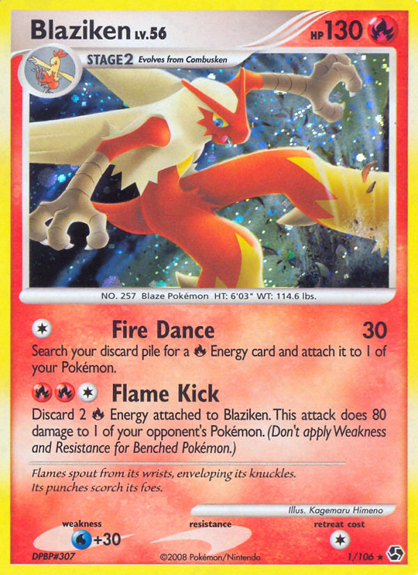 Blaziken (1/106) [Diamond & Pearl: Great Encounters] | Exor Games Truro