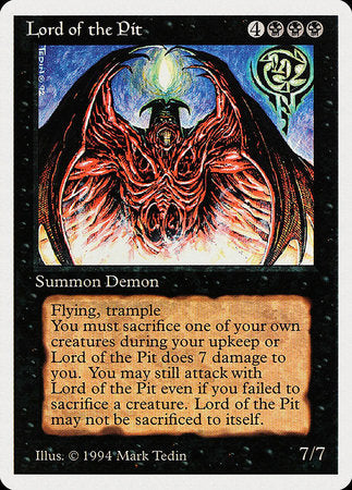 Lord of the Pit [Summer Magic / Edgar] | Exor Games Truro