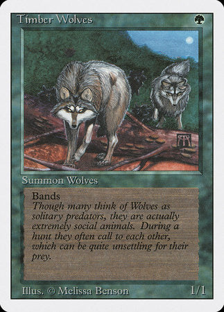 Timber Wolves [Revised Edition] | Exor Games Truro