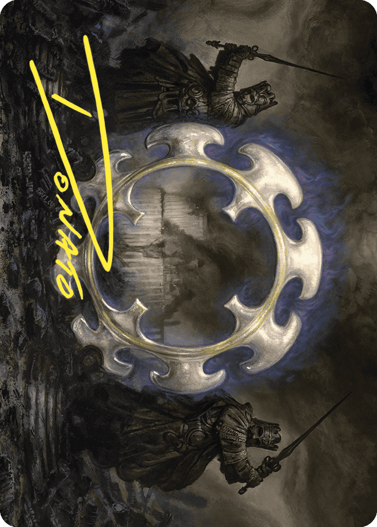 Court of Ardenvale Art Card (Gold-Stamped Signature) [Wilds of Eldraine Art Series] | Exor Games Truro
