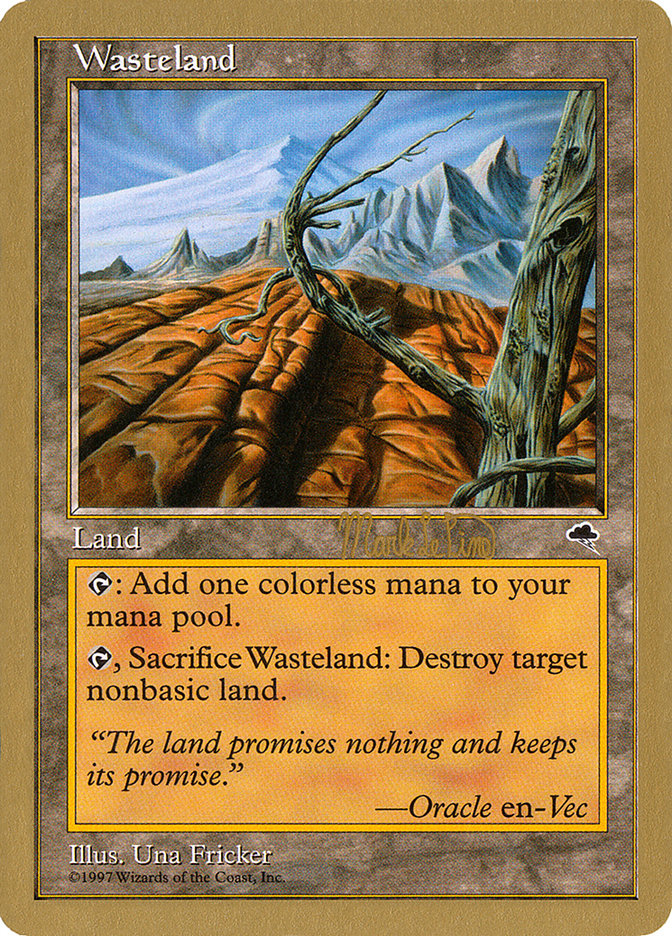 Wasteland (Mark Le Pine) [World Championship Decks 1999] | Exor Games Truro