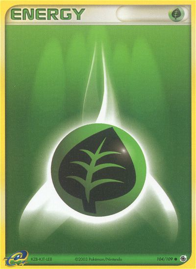 Grass Energy (104/109) [EX: Ruby & Sapphire] | Exor Games Truro