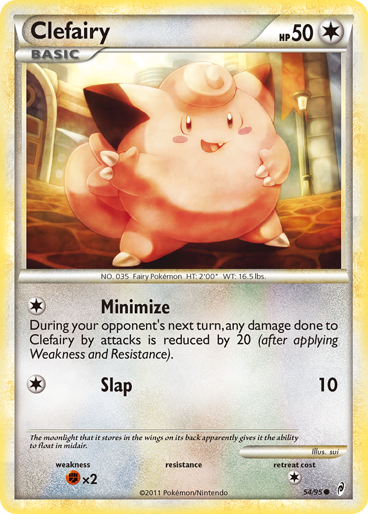 Clefairy (54/95) [HeartGold & SoulSilver: Call of Legends] | Exor Games Truro