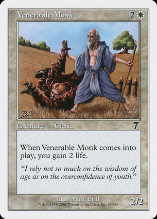 Venerable Monk [Seventh Edition] | Exor Games Truro