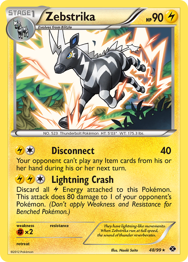 Zebstrika (48/99) [Black & White: Next Destinies] | Exor Games Truro