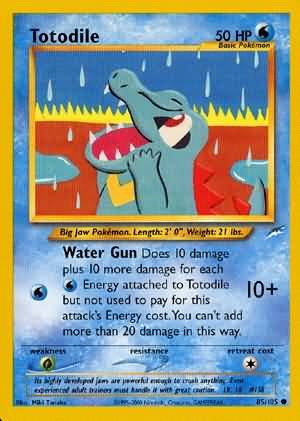 Totodile (85/105) [Neo Destiny Unlimited] | Exor Games Truro