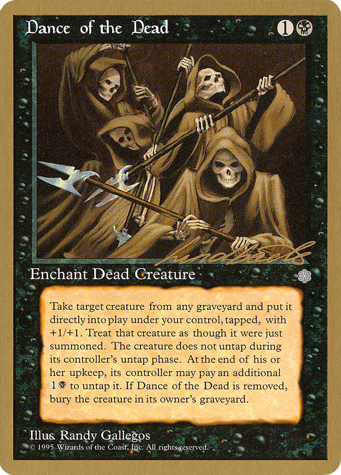 Dance of the Dead (Leon Lindback) [Pro Tour Collector Set] | Exor Games Truro