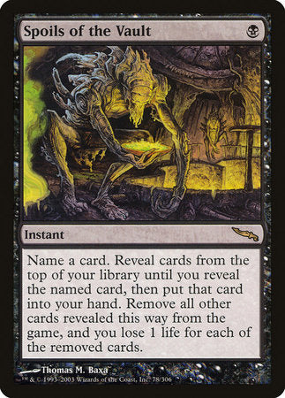 Spoils of the Vault [Mirrodin] | Exor Games Truro