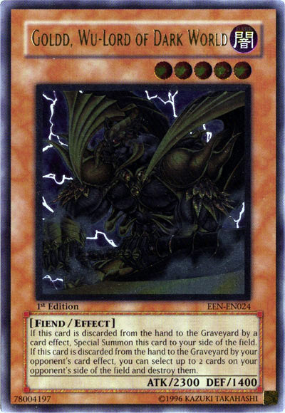 Goldd, Wu-Lord of Dark World [EEN-EN024] Ultimate Rare | Exor Games Truro