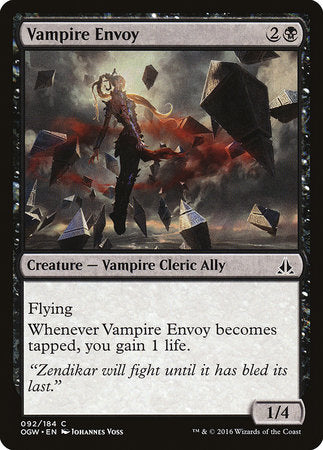 Vampire Envoy [Oath of the Gatewatch] | Exor Games Truro