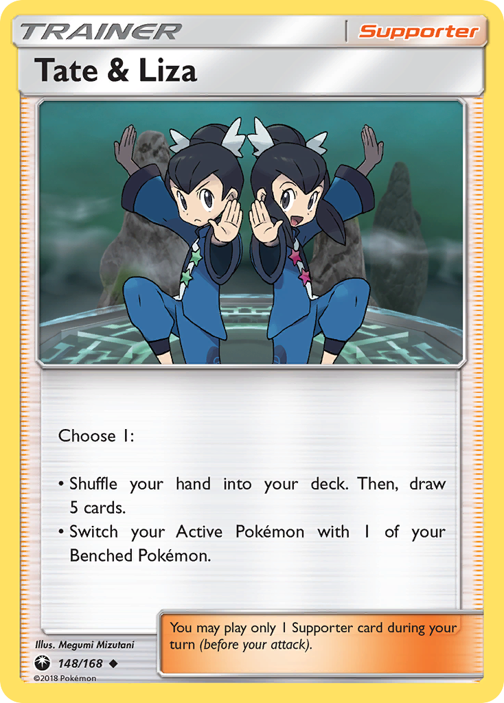 Tate & Liza (148/168) [Sun & Moon: Celestial Storm] | Exor Games Truro