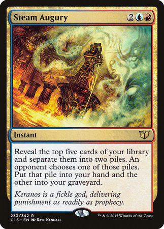 Steam Augury [Commander 2015] | Exor Games Truro