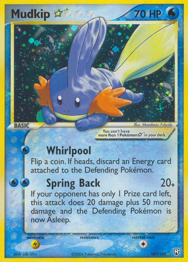 Mudkip Star (107/109) [EX: Team Rocket Returns] | Exor Games Truro