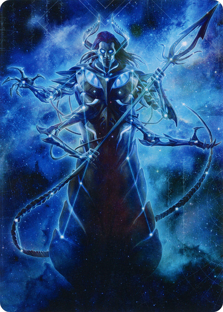 Heliod, the Warped Eclipse Art Card [March of the Machine Art Series] | Exor Games Truro