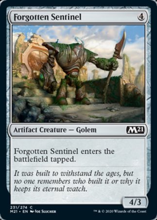 Forgotten Sentinel [Core Set 2021] | Exor Games Truro