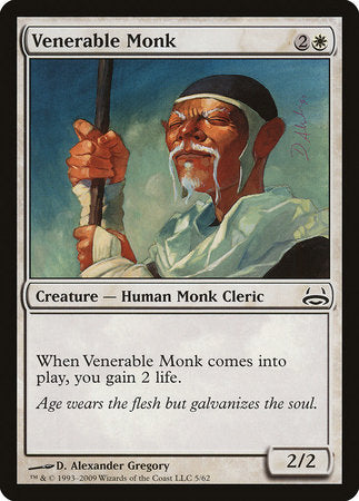 Venerable Monk [Duel Decks: Divine vs. Demonic] | Exor Games Truro