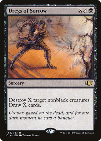 Dregs of Sorrow [Commander 2014] | Exor Games Truro
