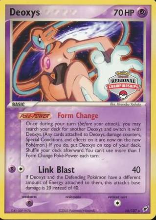 Deoxys (16/107) (Championship Promo) [EX: Deoxys] | Exor Games Truro