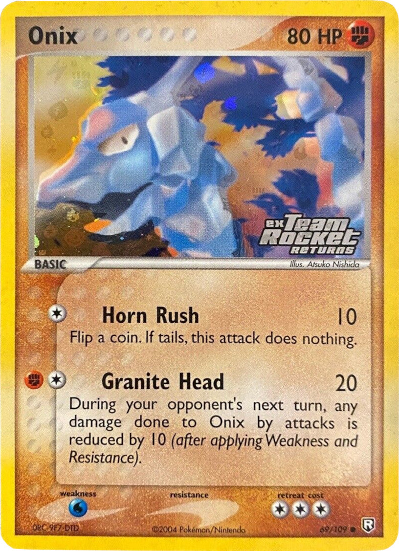 Onix (69/109) (Stamped) [EX: Team Rocket Returns] | Exor Games Truro