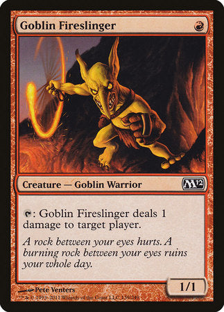 Goblin Fireslinger [Magic 2012] | Exor Games Truro