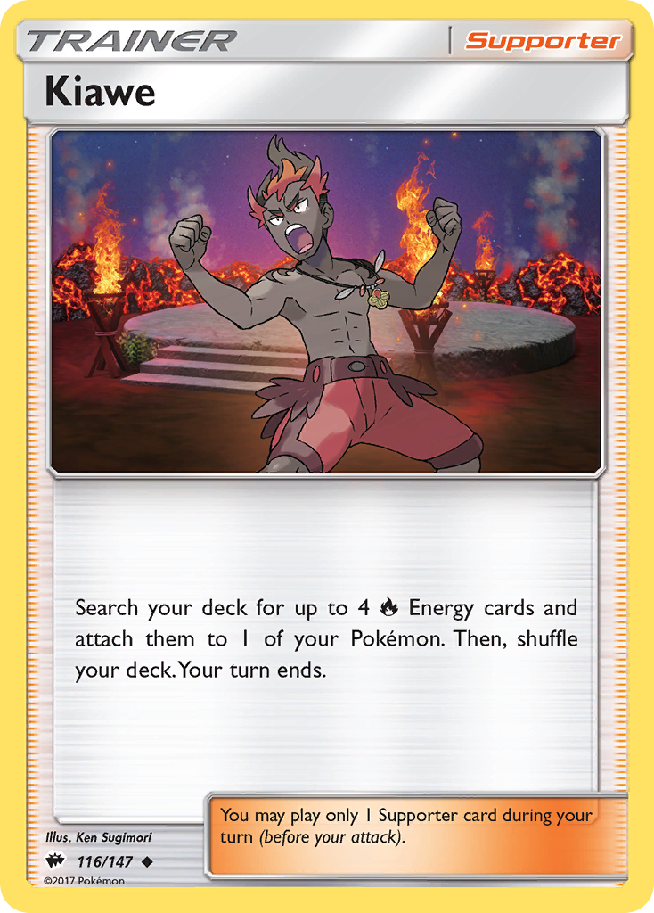 Kiawe (116/147) [Sun & Moon: Burning Shadows] | Exor Games Truro