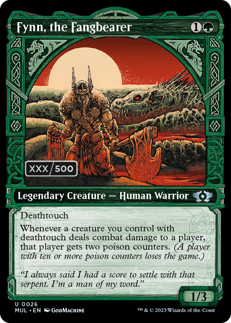 Fynn, the Fangbearer (Serialized) [Multiverse Legends] | Exor Games Truro