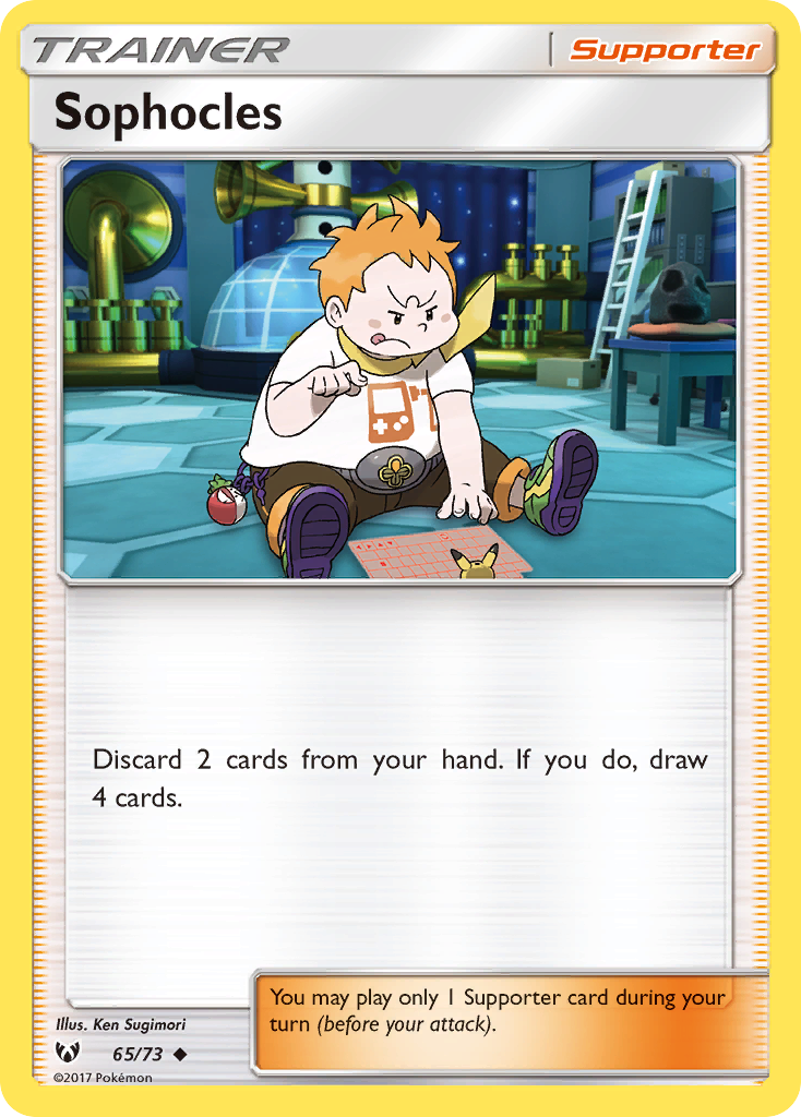 Sophocles (65/73) [Sun & Moon: Shining Legends] | Exor Games Truro