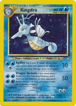 Kingdra (8/111) [Neo Genesis Unlimited] | Exor Games Truro