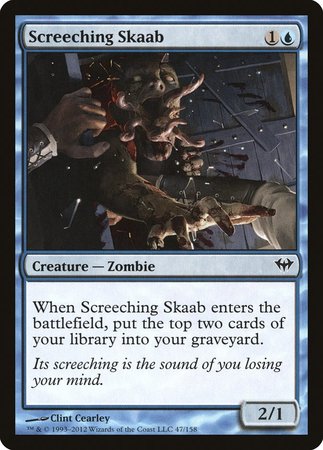 Screeching Skaab [Dark Ascension] | Exor Games Truro