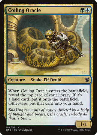 Coiling Oracle [Commander 2016] | Exor Games Truro