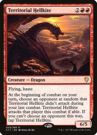Territorial Hellkite [Commander 2017] | Exor Games Truro