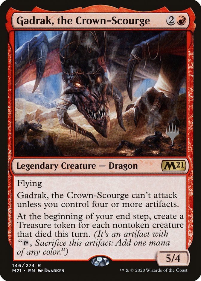 Gadrak, the Crown-Scourge (Promo Pack) [Core Set 2021 Promos] | Exor Games Truro