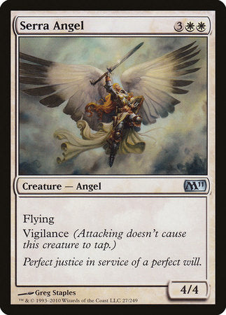 Serra Angel [Magic 2011] | Exor Games Truro