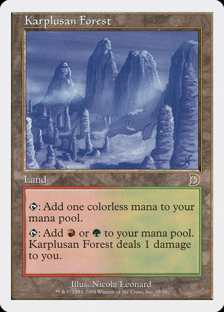 Karplusan Forest [Deckmasters] | Exor Games Truro