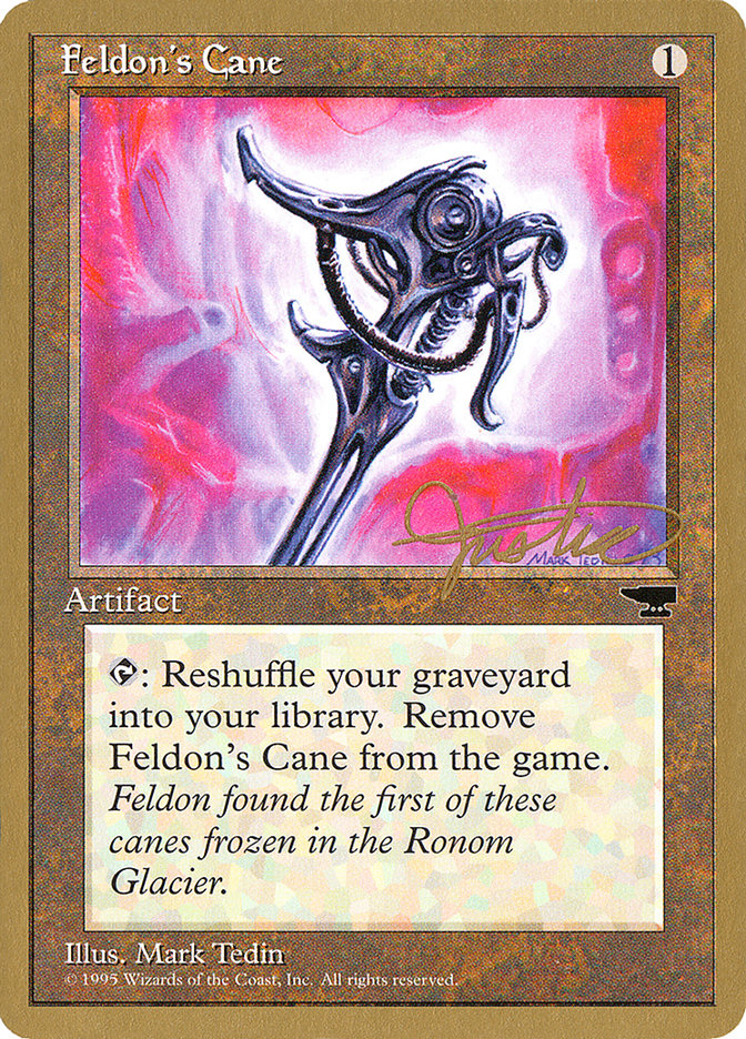 Feldon's Cane (Mark Justice) [Pro Tour Collector Set] | Exor Games Truro