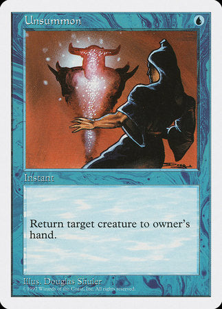 Unsummon [Fifth Edition] | Exor Games Truro